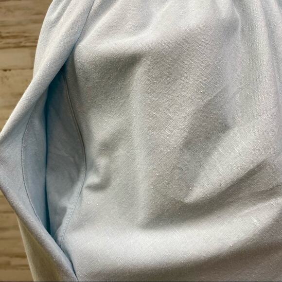 Levi’s Made and Crafted Chambray Splash Dress Womens Size 0 Blue with Pockets - Picture 8 of 14